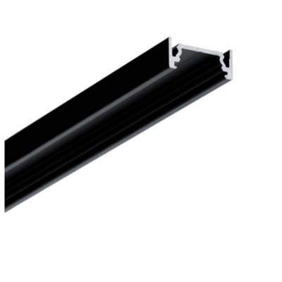 NAULT profil 18,8x8,2 Přisazený profil pro LED pásky, materiál hliník, povrch bílý/elox šedostříbrný mat/černý/surový, max šířka LED pásků w=10mm, rozměry 18,8x8,2mm, délka dle typu