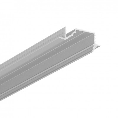 MER asymetrický 26x11,5mm Vestavný, ASYMETRICKÝ, profil pro LED pásky, materiál hliník, povrch elox šedostříbrná, max šířka LED pásků w=10mm, rozměry 26x11,5mm, délka l=2000mm.