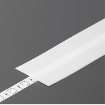 DNA9 31x0,8mm Nasouvací difuzor k profilu pro LED pásky, materiál plast PP, povrch opál, propustnost 70%, rozměry 23,1x0,8mm, délka l=2000mm.