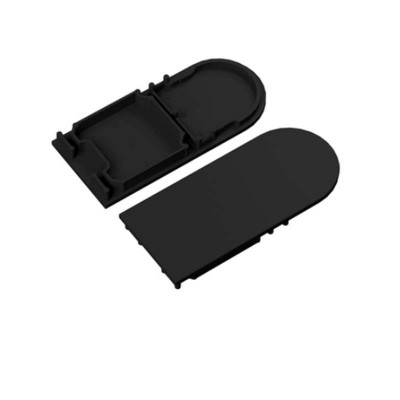 FUZE koncovka II Koncovka profilu pro LED pásky, materiál plast, povrch bílá/stříbrná/černá/šedá, 1ks v balení.