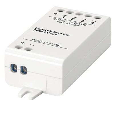 Modul Cassambi 4CH RGBW PWM VÝPRODEJ Bezdrátový Bluetooth RF modul 2,4GHz, pro 4CH RGBW PWM řízení osvětlení CASAMBI, napájení 12V-24V rozměry 73x30x18mm