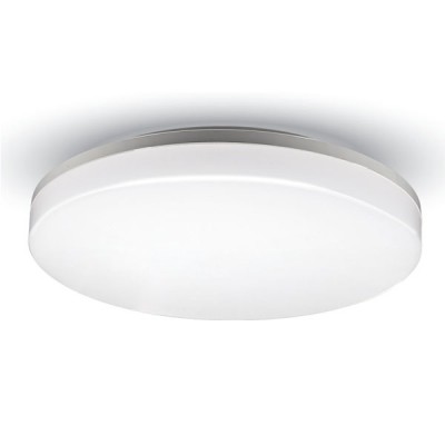 VT-80XX IP44 Stropní přisazené kruhové svítidlo, kruhové, těleso plast, povrch bílá, difuzor plast opál, LED 15W/25W, teplá 3000K, nebo neutrální 4000K, nebo denní 6400K, Ra80, 230V, do koupelny IP44, rozměry dle typu