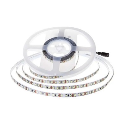 LED pásek 126LED/m, 8W/m, 24V VÝPRODEJ LED pásek, 126LED/m, 8W/m, neutrální 4000K, 1100lm/m, 137lm/W, vyzařovací úhel 120°, Ra80, 24V, rozteč LED 7,94mm, dělení po 23,82mm, rozměry w=10mm, l=5000mm cena za 1m