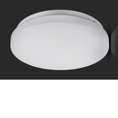  Stropní přisazené svítidlo, těleso hliník, povrch bílá, difuzor plast opál, LED 12W, 18W, 24W, CCT přepínatelná teplota teplá 3000K, neutrální 4000K, denní 6400K, 230V, IP20, rozměry dle typu.