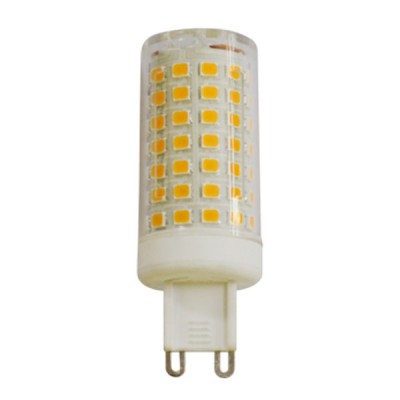 VT-2228 LED žárovka G9 7W 650LM LED žárovka, těleso plast bílá, krycí plast transparentní, LED 7W, teplá 3000K, nebo neutrální 4000K, nebo denní 6400K, 650lm, G9, 230V, rozměry d=23mm, h=70mm