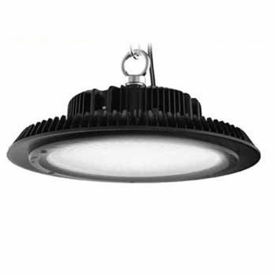  Průmyslové závěsné svítidlo, těleso hliník, povrch černá, kryt plast čirý, LED chip SAMSUNG, 100W/8000lm, nebo 150W/12000lm, neutrální 4000K, denní 6400K, Ra80, vyzařovací úhel 90°, nebo 120°, driver Meanwell, 230V, PF>0.9, IP44