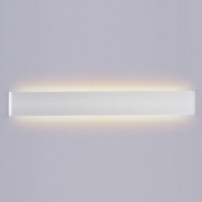 VT-821 LED IP44 VÝPRODEJ Nástěnné svítidlo, těleso hliník, povrch bílá, difuzor plast opál, LED 20W, neutrální 4000K, 2000lm, Ra80, 230V, do koupelny IP44, tř.1, rozměry 610x90x35mm, svítí nahoru