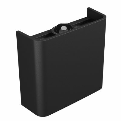 SIDER LED 2x1W, CCT, IP54 Nástěnné svítidlo těleso hliník, povrch černá, LED 2x1W,  2x100lm, CCT přepínatelná teplota teplá 2700K/neutr 4000K/denní 6500K, Ra90, 230V IP54, rozměry 110x100x40mm, svítí nahoru/dolů