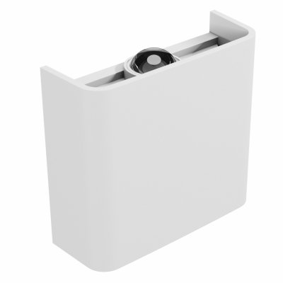 SIDER LED 2x1W, CCT, IP54 Nástěnné svítidlo těleso hliník, povrch bílá, LED 2x1W,  2x100lm, CCT přepínatelná teplota teplá 2700K/neutr 4000K/denní 6500K, Ra90, 230V IP54, rozměry 110x100x40mm, svítí nahoru/dolů