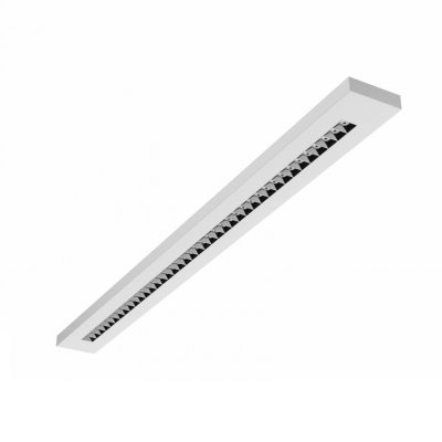 ZEIL 20W-40W CCT Stropní, nebo závěsné svítidlo, těleso hliníkový profil, povrch bílá, nast. LED 20W-40W, přepín CCT teplá 2700K-denní 6000K, UGR<13, vyzař. úhel 40°, Ra90, 230V, IP20, rozměry 1200x100x25mm.