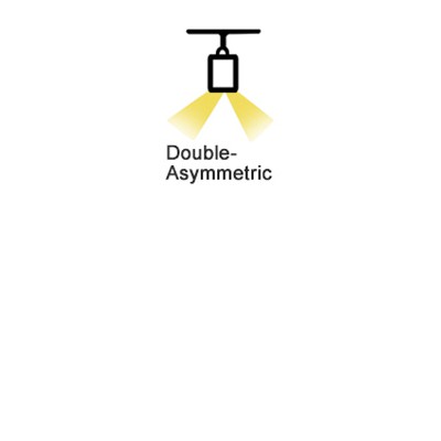 ASTORIA LED Závěsné svítidlo, těleso hliník, povrch bílá, LED 65W, neutrální 4000K, 8500lm, vyzař. 2x asymetriky, Ra80, 230V, IP20, l=1414mm, 76x40mm, kabeláž 5 vodičů, koncovky SAMOSTATNĚ