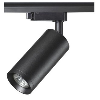 LILISPOT 10W GU10 Bodové svítidlo, nastavitelný směr svícení, těleso hliník, povrch černá, nebo bílá, pro LED 1x10W, GU10, ES50, 230V, IP20, d=60mm, l=130mm, vč 3F adaptéru kompatibilní NORDIC ALUMINIUM, EUTRAC