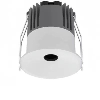 DL04-MH LED 10W Podhledové bodové svítidlo, těleso hliník, povrch bílá, LED 10W, 1000lm, teplá 3000K, Ra80, stmív TRIAC, IP20, d=72mm, h=70mm