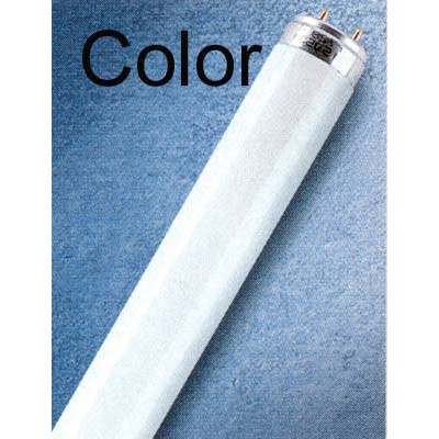  Lineární zářivka - zářivková trubice T8, patice G13, d=26mm, OSRAM - barevné svítidlo, červená, modrá, zelená - energeticky úsporný světelný zdroj s dlouhou dobou života.