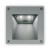 DRAGOS SMALL LED Svítidlo vestavné do stěny, těleso hliník, barva šedostříbrná, 2x1W LED 209lm, neutrální bílá 4000K, 230V, IP54, IK08, 120x120x58mm, BEZ montážního boxu