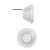 DRASEL LED 20W AR111 Světelný zdroj, materiál hliník, povrch bílá, modul bodový LED 1x20W, 2260lm, neutrální 4000K, vyzař. úhel 38°, Ra80, 230V, IP20, tř.2, rozměry d=111mm, h=55mm, vč trafa na kabelu