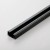 MINITRACK 1-fázová lišta pro osvětlení, materiál PVC+kov, povrch černá, 230V, IP20, tř.1, rozměry 35x18x3000mm