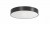 NERESIOLA RO 40W CCT Stropní/závěsné svítidlo, kov, černá, difuzor plast, LED 40W, 5200lm, přepín CCT teplota teplá 3000K/neutr 4000K/denní 6000K, vyzař. úhel 80°, UGR<19, Ra90, 230V, IP40, d=400mm, h=59,5mm, záv SAMOST