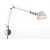 TOLOMEO MICRO POLISHED WHITE BODY Těleso lampy těleso hliník, povrch bílá, pro žárovku 1x60W, E14, 230V, IP20, ramena cca 2x cca 300mm, celková délka 740mm, kabel 2m s vyp, nástěnný úchyt SAMOSTATNĚ