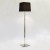 AZUMI Stojací lampa, těleso kov, povrch nikl lesk, pro žárovku 60W, E27, 230V, IP20, tř.2, rozměry 1620x300x300mm, vypínač na kabelu, STÍNÍTKO SAMOSTATNĚ