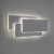 EDGE LED Nástěnné svítidlo, tři podsvícené základny, materiál kov, povrch bílá, LED 12,8W, teplá 2700K, 396lm, Ra80, 700mA, IP20, tř.1, rozměry 562x206x54mm, BEZ trafa