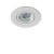 CARO Stropní, podhledové, bodové, svítidlo, kruhové, výklopné +-45°, těleso hliník, povrch bílá, pro žárovku 1x50W, GU10, 230V, IP20, rozměry d=95mm, h=25mm.