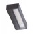 AGOT 16W, IP54 Nástěnné venkovní svítidlo, materiál kov, povrch tmavě šedá, dif plast opál, LED 16W, 1300lm, teplá 3000K, IP54, rozměry 223x47x70mm, svítí nahoru/dolů.