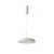 LOTRIX HL 12W Závěsné svítidlo, základna hliník, povrch bílá, difuzor sklo opál, LED 12W, 960lm, teplá 3000K, 230V, IP20, rozměry d=150mm, vč. závěs kabelu l=2000mm, lze zkrátit