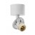 REKOM BASE S 10W, GU10 Základna bodového svítidla nastavitelný směr svícení, povrch bílá, pro žárovku 1x10W, GU10 ES50, 230V, IP20, d=55mm, krycí váleček SAMOSTATNĚ