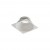 HUGO R Rámeček čtvercový pro svítidlo, materiál hliník, barva bílá, d=90mm, h=40mm, základna SAMOSTATNĚ