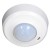 DP-1Z-S-2C Stropní senzor přítomnosti pro osvětlení, záběr 360°, d=10m při v=2,6m, 15s-30min, 10-2000Lx, 2,3kW, 2 kontakty (svítidlo+HWAC), 230V, IP20, d=98mm, h=50mm, MASTER