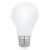 LM_LED_E27 VÝPRODEJ Světelný zdroj žárovka hrušková, zákl kov, difuzor plast opál, LED 7W, 806lm, E27, A60, teplá 2700K, Ra80, 230V, vyzařovací úhel 200°, stř život 15.000h, 15.000x zap/vyp, d=60mm h=105mm