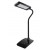JURO TL 6W CCT Stolní lampa, nastav. směr svícení, těleso plast a kov, černá, difuzor plast opál, LED 6W, 480lm, dotyk CCT přepín teplota teplá 3000K-6000K, dotyk stmívání, Ra80, 230V, IP20, rozměry 170x105x350mm.