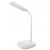 LABORE TL 12W CCT Stolní lampa, nastav. směr svícení, těleso plast, bílá, difuzor plast opál, LED 12W, 650lm, dotyk CCT přepín teplota teplá 3000K-6500K, dotyk stmívání, Ra80, 230V, IP20, rozměry 130x150mm, h=300mm.