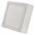 PLAM SQ 7,6W CCT Stropní přisazené svítidlo, těleso kov, povrch bílá, difuzor plast opál, LED 7,6W, 680lm, přepín. CCT teplota teplá 3000K-neutrální 4000K, 230V, IP40, rozměry 120x120x40mm.