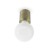 TEN Stropní svítidlo, základna hliník barva staro zlatá, pro žárovku 1x20W, E27, 230V, IP20, rozměry: d=60mm, l=70mm