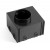 TRAS Montážní box pro instalaci vestavného svítidla FLAGI 4W a 8W, do země, materiál plast černý, rozměry 170x104x127mm.