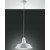 SLIGO Závěsné svítidlo, těleso kov, povrch bílá, pro žárovku 1x60W, E27, A60, 230V, IP20, tř.1, d=350mm, h=max.2000mm