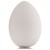 UOVO Stolní lampa, základna kov, povrch lak bílá lesk, difuzor sklo opál, pro žárovku 1x100W, E27, 230V, IP20, tř.2. rozměry d=430mm h=620mm