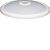 UNIGE 12W PIR + nouzové Stropní svítidlo, PIR senzor pohybu, SA - pro běžné i nouzové svícení, základna kov, povrch bílá, dif plast opál, LED 12W, 800lm, neutrání 4000K, 230V, IP20, rozměry d=290mm, h=62mm.