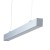Stropní, závěsné/přisazené svítidlo, těleso hliník, povrch šedá, difuzor plast, LED 40W, 4000lm, teplá 3000K/neutrální 4000K, Ra80, 230V, IP20, tř.1, rozměry 1217x64x75mm.