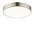 WILLO LED 28W IP20 kruhové VÝPRODEJ Stropní přisazené svítidlo, těleso hliník, povrch nikl mat, difuzor plast opál, LED 1x28W, 3300lm/2520lm, neutrální 4000K, stmív TRIAC, 230V, IP20, tř.2, rozměry d=220mm, h=26mm