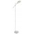 SANTOS FL 1x25W, E14 Stojací lampa, nastav. směr svícení, základna kov, povrch chrom lesk, pro žárovku 1x25W, E14, 230V, IP20, tř.1, rozměry 480x200mm, h=1390mm, vypínač na kabelu.
