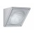 ARBIT DIAMOND BIG HLINÍK IP54 Stropní svítidlo těleso polykarbonát, barva šedostříbrná, diamond optika široce svítící sklo, pro zalogenidovou výbojku 1x70W, Rx7s, 230V, IP65, 281x242x242mm