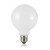 LAMPADINA LED žárovka, těleso kov šedostříbrná, krycí sklo bílá, LED 8W, E27, G95, teplá 3000K, 760lm, Ra80, stmívatelné TRIAC, 230V, tř.1, rozměry d=95mm, h=135mm.
