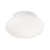 BUBBLE Stropní svítidlo, základna hliník, povrch bílá mat, difuzor plast bílá mat, pro žárovku 1x60W, E27, 230V, IP44, tř.1. rozměry d=335mm h=170mm