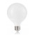 LAMPADINA LED žárovka, těleso kov šedostříbrná, krycí sklo bílá, LED 12W, E27, teplá 3000K, 960lm, Ra80, 230V, tř.1, rozměry d=95mm, h=145mm.