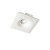 ZEPHYR Stropní vestavné svítidlo bodové, nastavitelný směr svícení, těleso sádra bílá, pro žárovku 1x30W, GU10, 230V, IP20, tř.1. rozměry 155x155x55mm