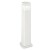 CERRI BIG 1x15W GX53 Sloupkové venkovní svítidlo, těleso plast, povch práškový lak bílá mat, difuzor sklo mat, pro LED 1x15W, GX53, 230V, IP44, tř.1. rozměry 175x175x800mm