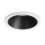 PUKA ROUND LED 11W/20W Stropní, podhledové svítidlo bodové, těleso hliník, povrch lak bílá/černá, krycí sklo čiré, LED 1x10W, teplá 3000K, 720lm, 230V, IP20, tř.2. rozměry d=85mm h=80mm